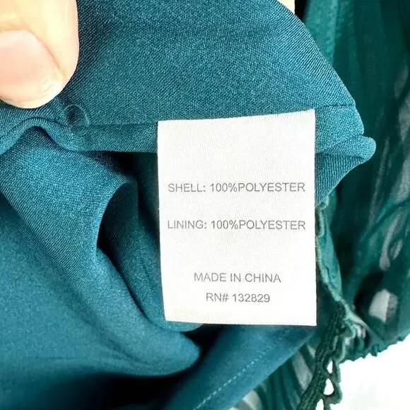 asos green mini dress Ellie Forest Green Strapless Mini Dress - US 12 main image 1